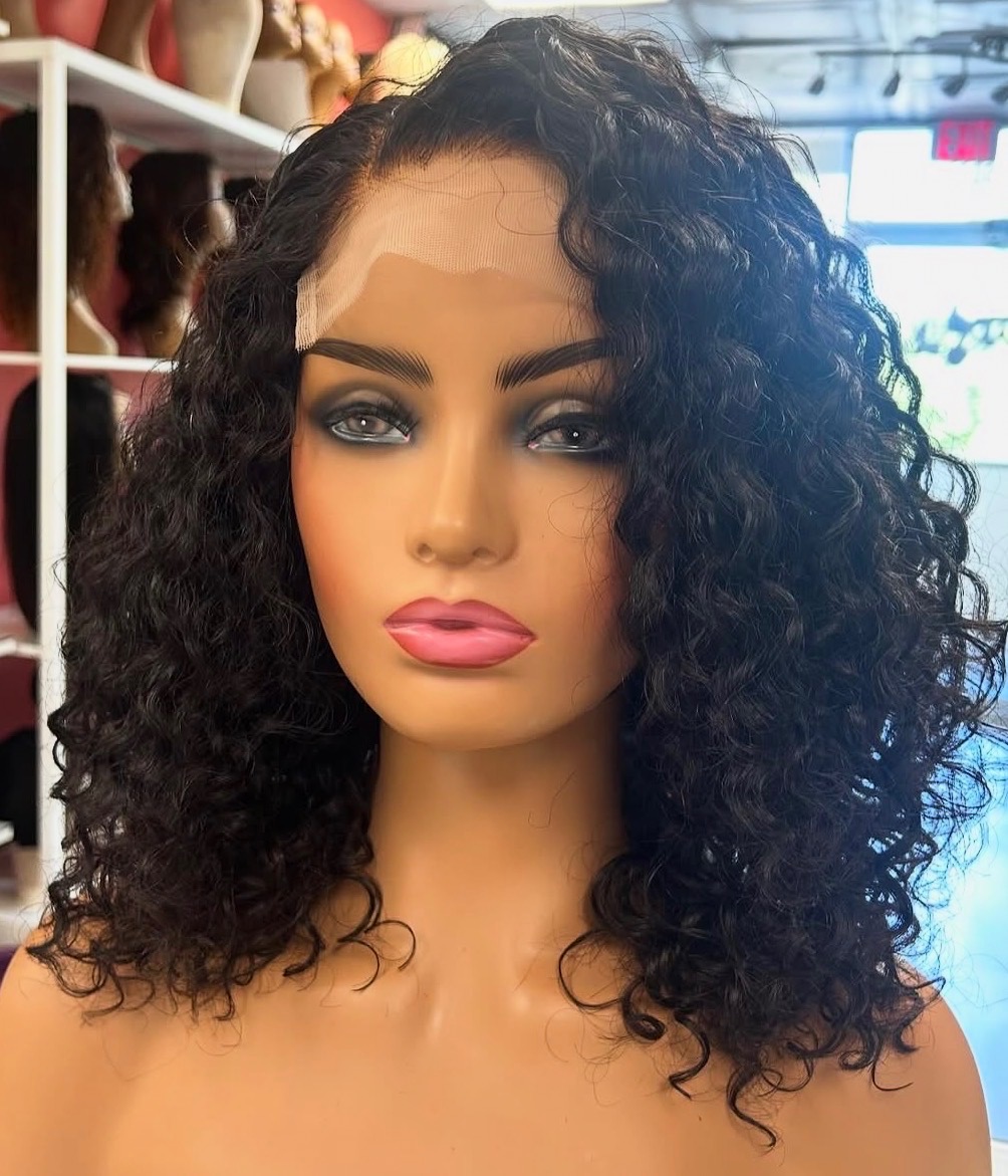 Flawless wig styling result in the salon