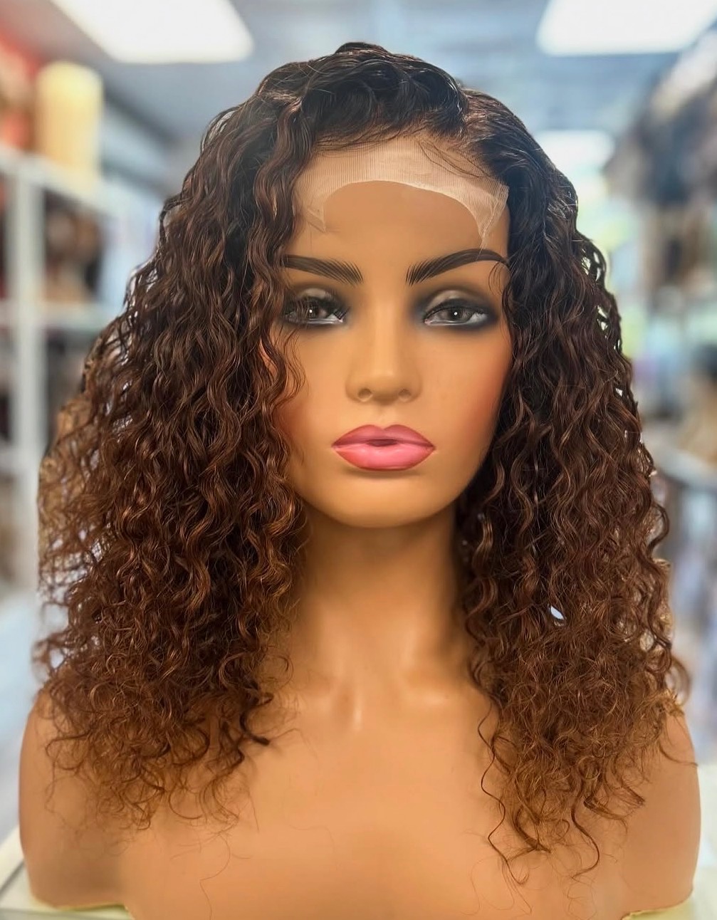 Custom unit with soft waves and natural movement